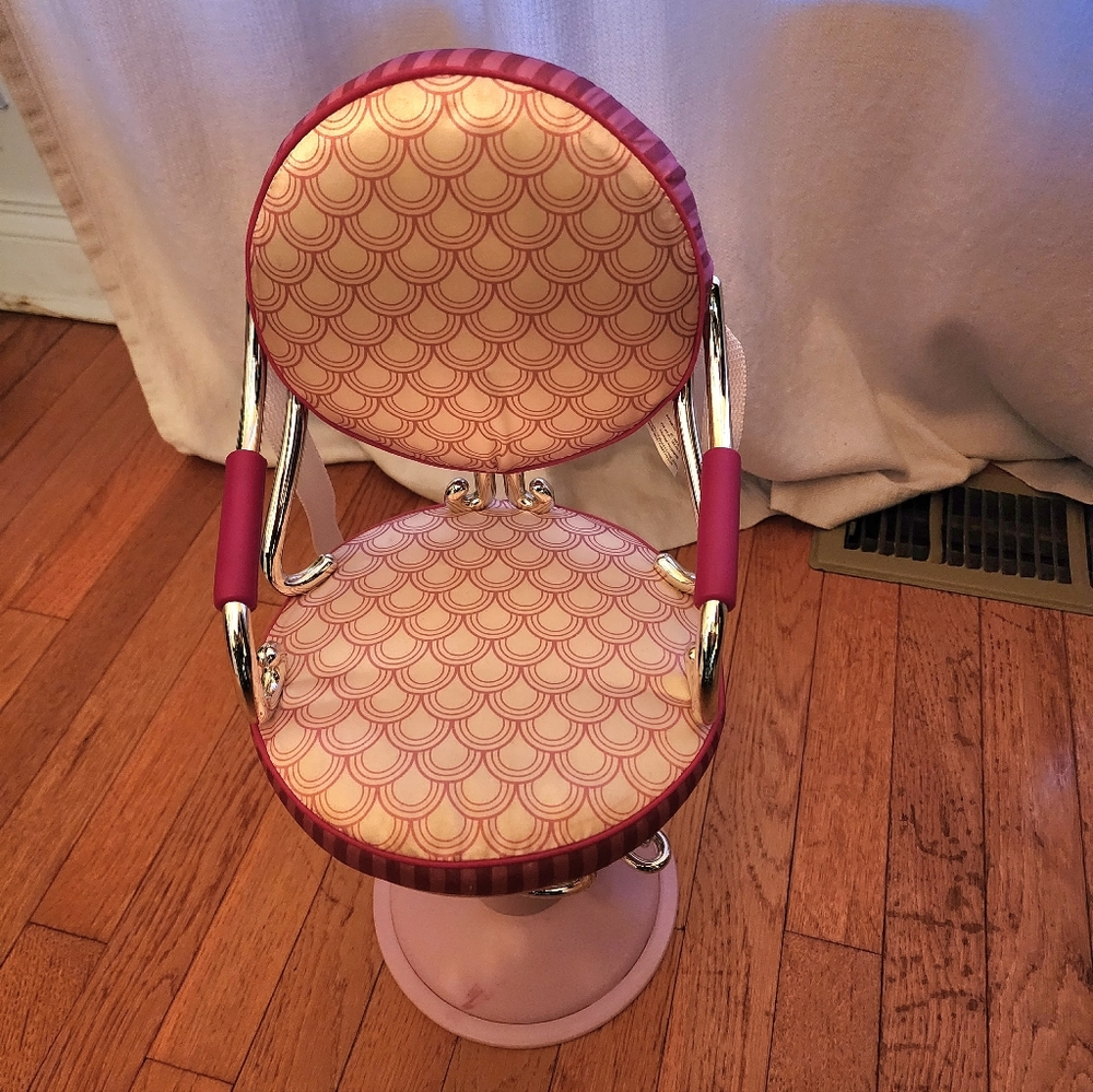 18in Doll Hair Dresser Chair